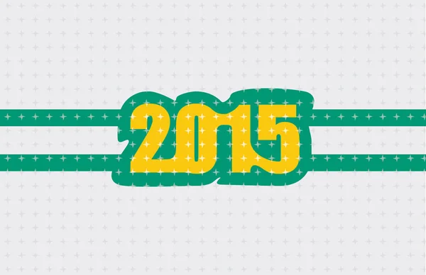 Feliz año nuevo 2015 — Vector de stock