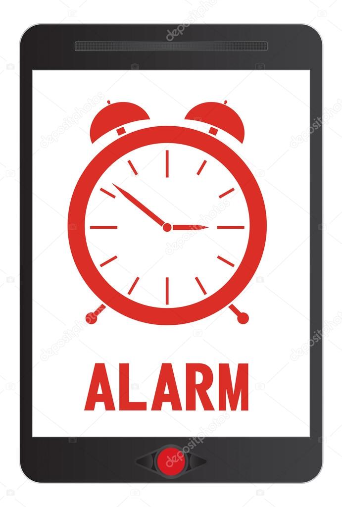 Alarm clock illustration