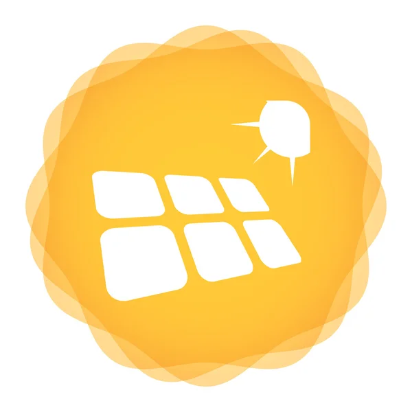 Solar energy template — Stock Vector