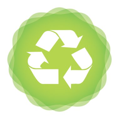 Geri dönüşüm simgesi olan ekoloji kavramı