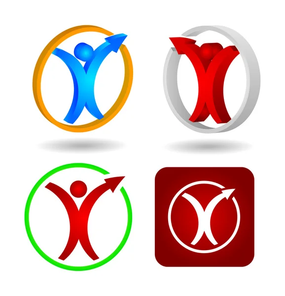 Yön Icon set — Stok Vektör