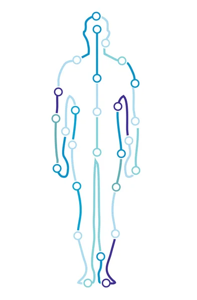 소셜 네트워크 compcept — 스톡 벡터