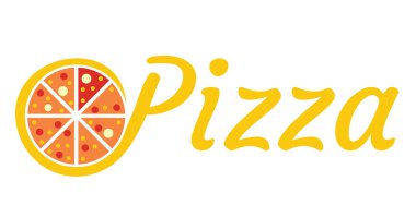 pizza ve metin şablonu