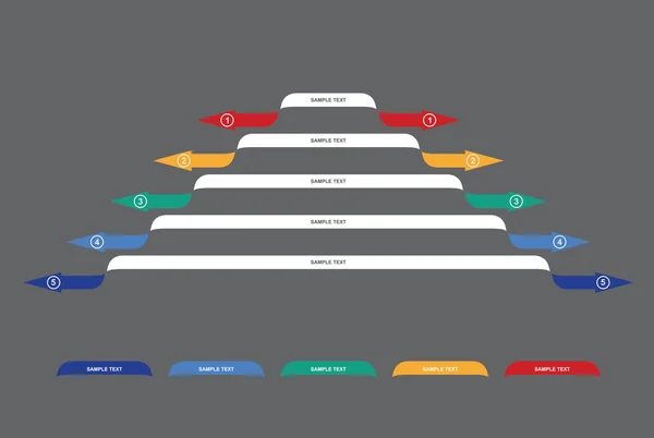 Grafico schematico dello sviluppo — Vettoriale Stock