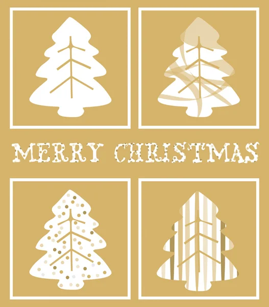 Christmas Greeting Cards — Stock Vector