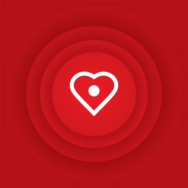 Sevgililer Günü kartı.