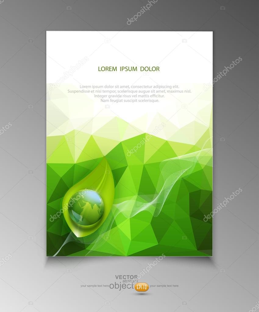 Template brochure for business
