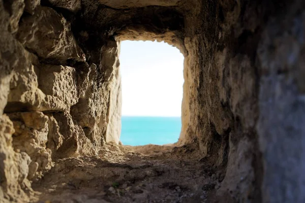 Murallas Piedra Del Casco Antiguo Ulcinj Montenegro — Foto de Stock