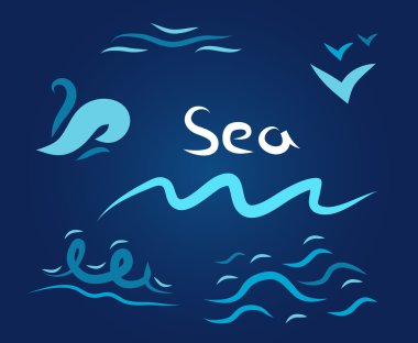 gece dalga deniz ayarla