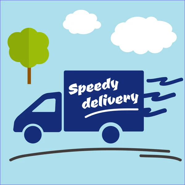 Icon of Fast delivery. — Stock Vector