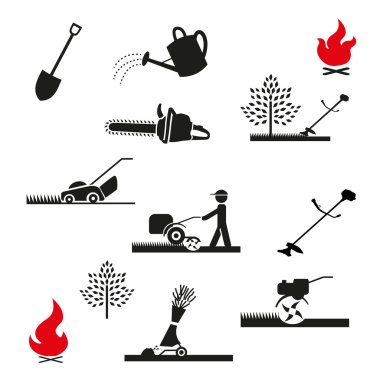 Bahçe Icon set