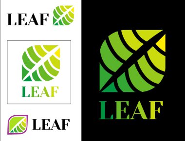 Modern Eko logo tasarım.