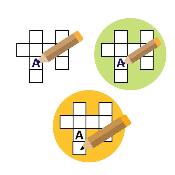 Ícone simétrico de Sudoku —  Vetores de Stock