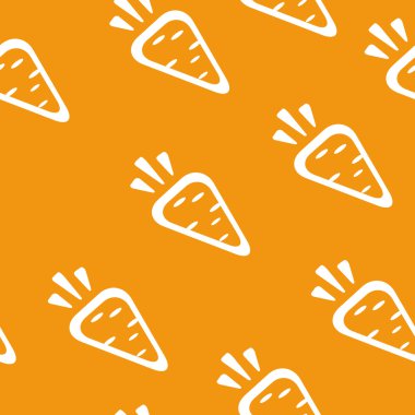 Dikişsiz desen havuç vitaminler