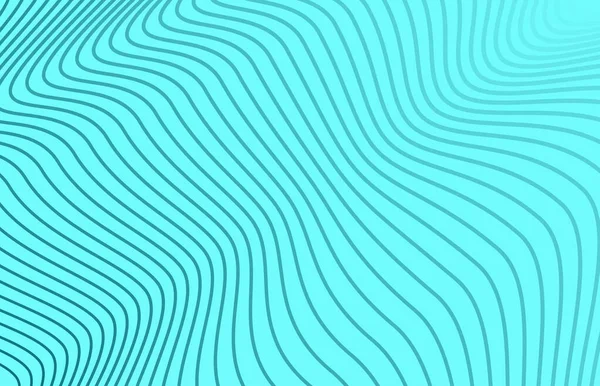 Soyut yatay çizgili arka plan. Mavi üzerinde çok ince ve soyut dalgalı çizgiler