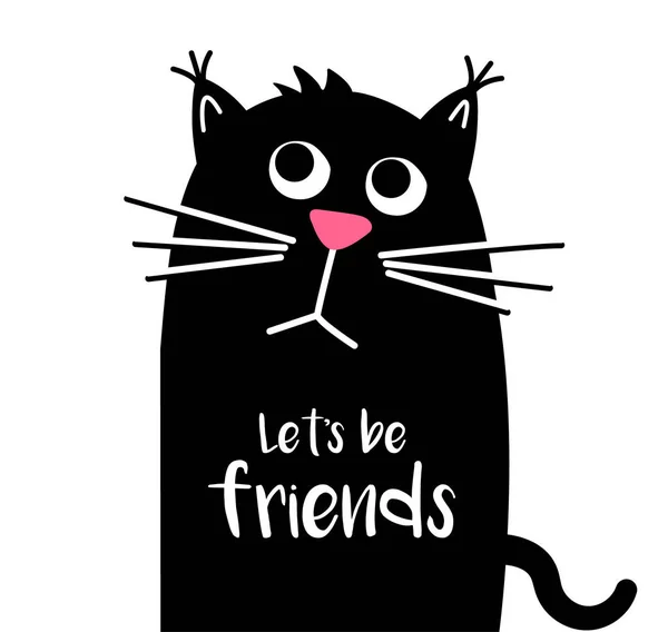 Chaton Mignon Avec Texte Cat Est La Bonne Reponse Chat Noir Kawaii Caricature Vectorielle Image Vectorielle Par Kornetka C Illustration Chaton Mignon Avec Texte Cat Est La Bonne Reponse Chat Noir Kawaii Caricature Vectorielle Image Vectorielle Par Kornetka C Illustration