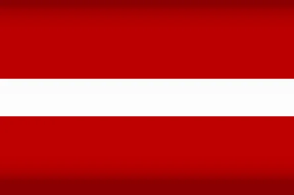 Vector flag of Latvia. Color symbol isolated — Vector de stock