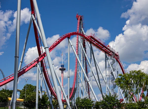 Achterbahn — Stockfoto