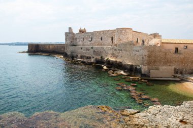Syracuse Kalesi (Siracusa), Ortigia, Sicilya Adası, İtalya