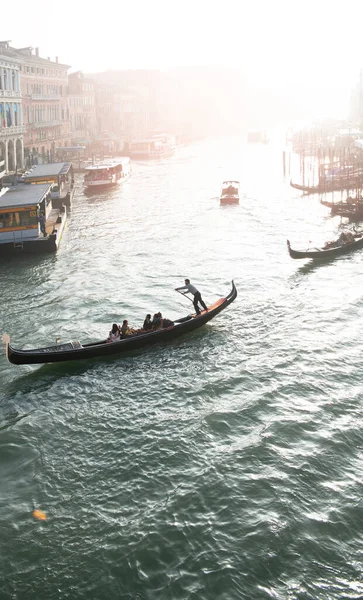 Grand Channel Venice Italy Beautiful Romantic Italian City — Stock Photo, Image