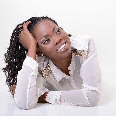 genç Afrikalı kadın