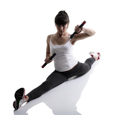 Spor karate girl