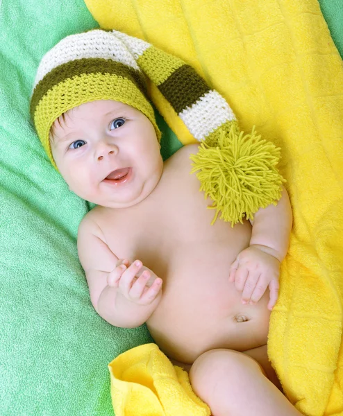 Infant baby boy — Stock Photo, Image