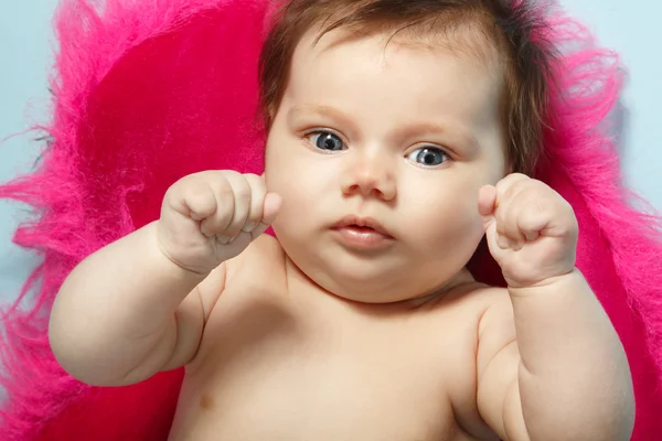 Söt baby barn — Stockfoto