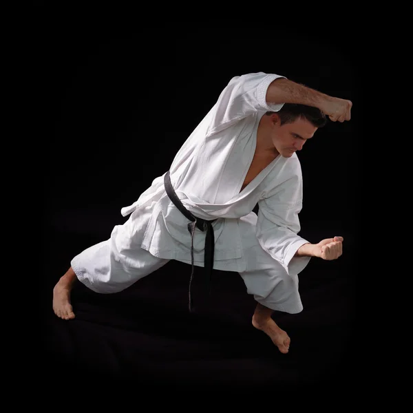 Karate man — Stock Photo, Image