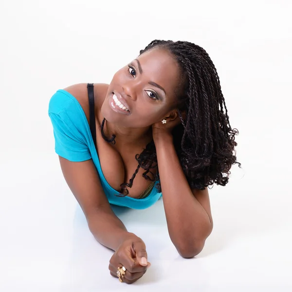 Mujer africana joven — Foto de Stock