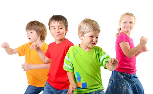 Happy smiling children — Stock Photo, Image