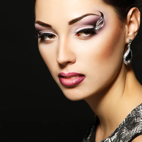 Woman with beautiful makeup — Stock Photo, Image