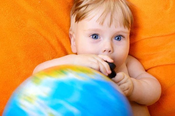 Glückliches Baby — Stockfoto