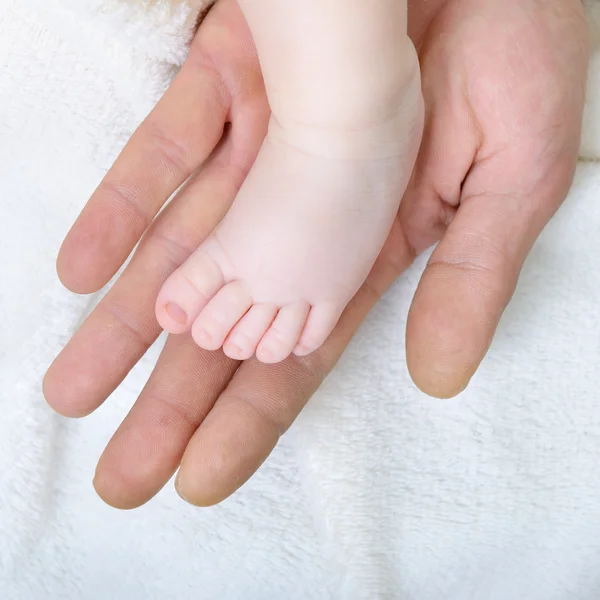 宝宝的脚 — 图库照片