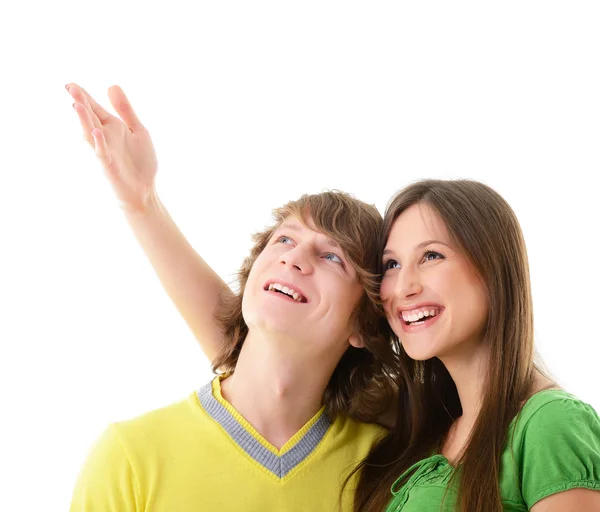 Couple  dreaming together — Stock Photo, Image