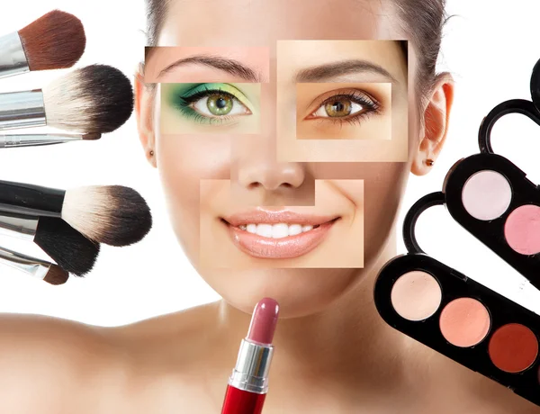 Beauty concept collage — Stock Photo, Image