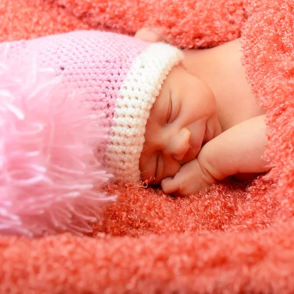 Sleeping cute baby — Stock Photo, Image