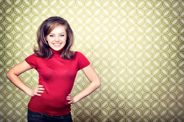 Joven mujer sonriente —  Fotos de Stock