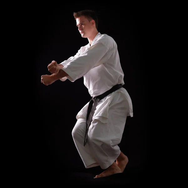 Uomo di karate — Foto Stock