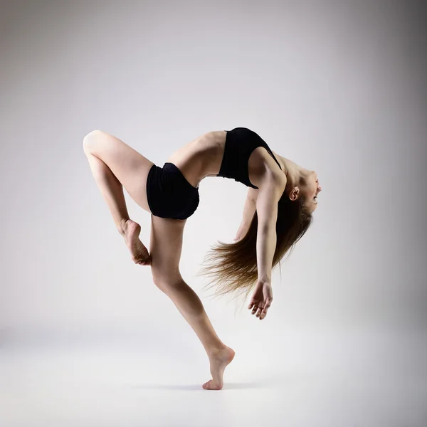 Táncos tini lány — Stock Fotó