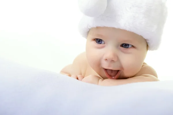 Navidad lindo bebé niño — Foto de Stock