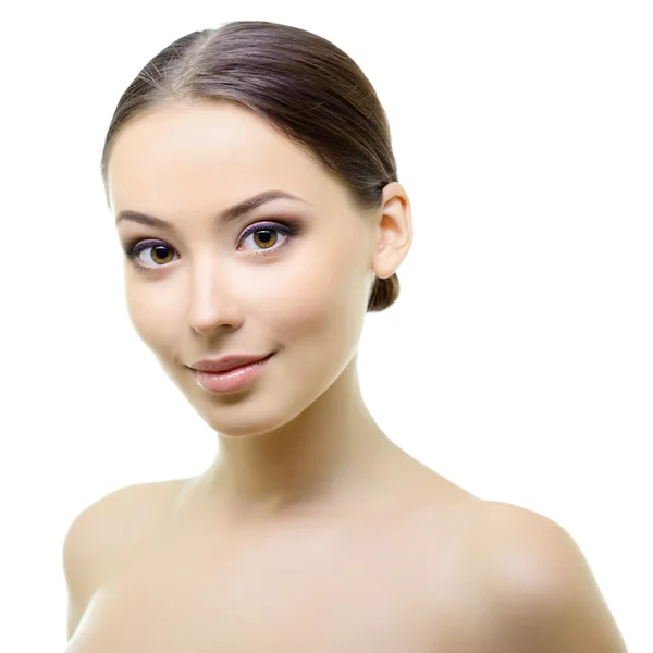 Woman with beautiful healthy face — Stock Photo, Image