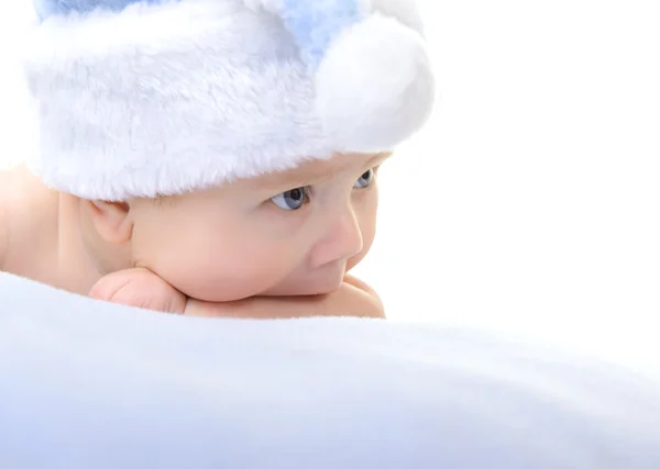 クリスマスのかわいい赤ちゃんの少年 — ストック写真