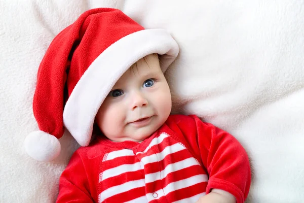 Різдвяний милий хлопчик — стокове фото
