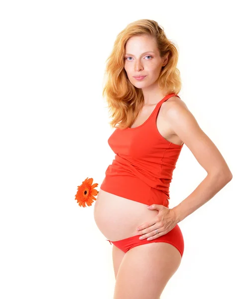 Beautiful pregnant woman — Stock Photo, Image