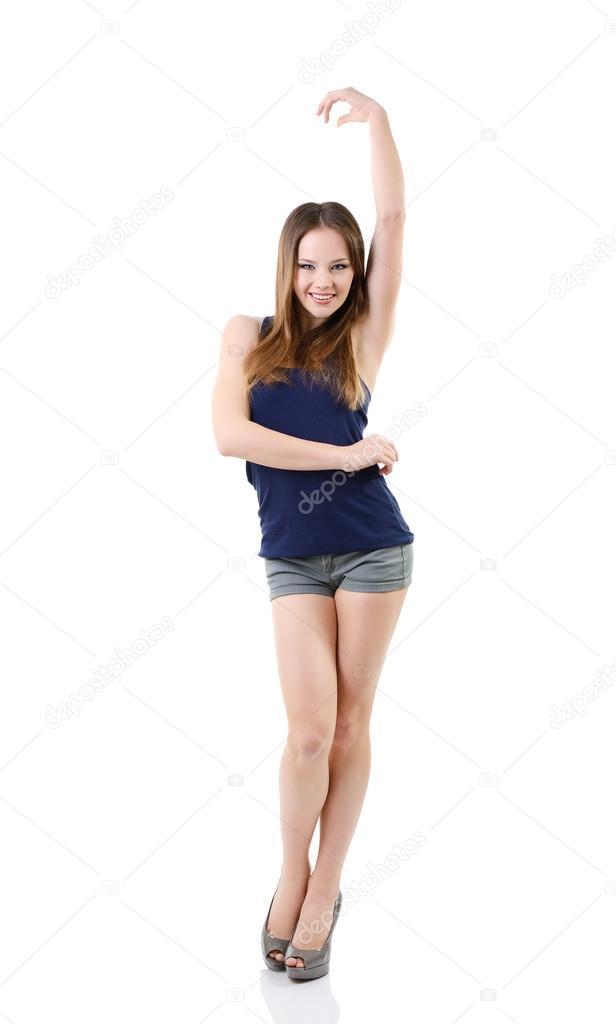 Teen Girl Filled