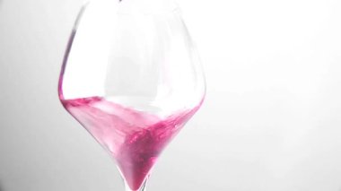 Kırmızı şarap ağır çekim 