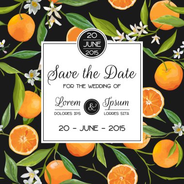 Davetiye/kutlama kartı Set - düğün, bebek duş - vektör