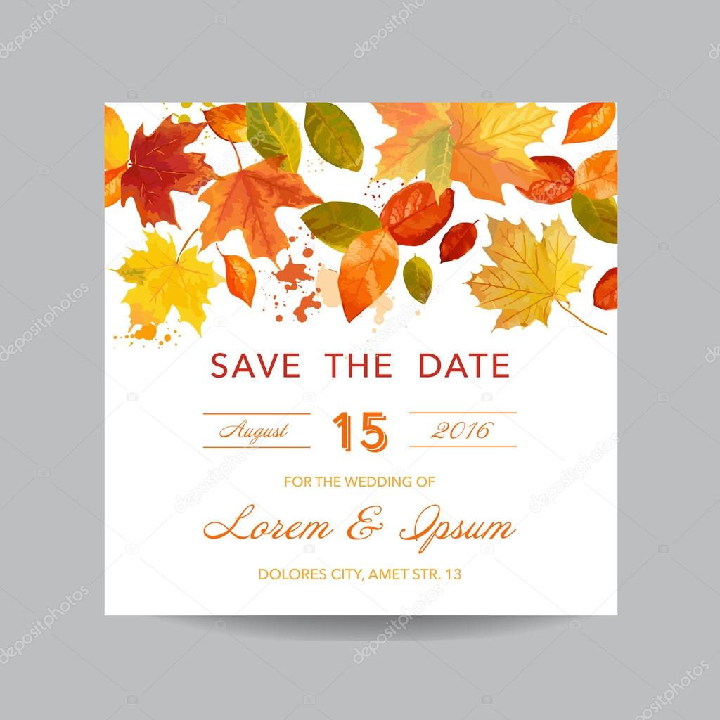 Invitation or Greeting Card Set - for Wedding, Baby Shower