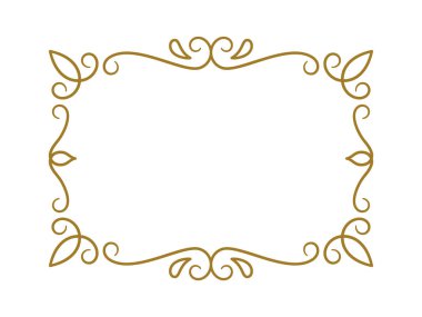 Zarif tebrik kartları çerçeve tasarımı minimal sınır